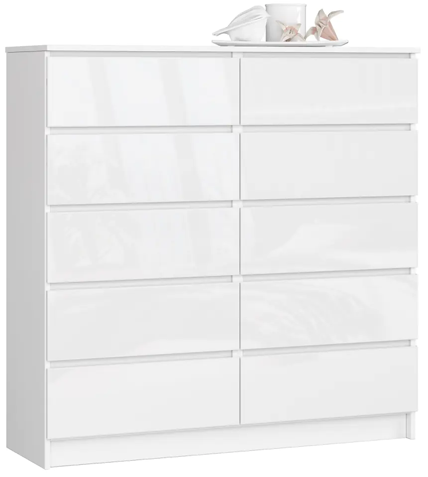 KOMODA K120 10SZ CLP PK BIAŁY POŁYSK w sklepie Wasserman.eu