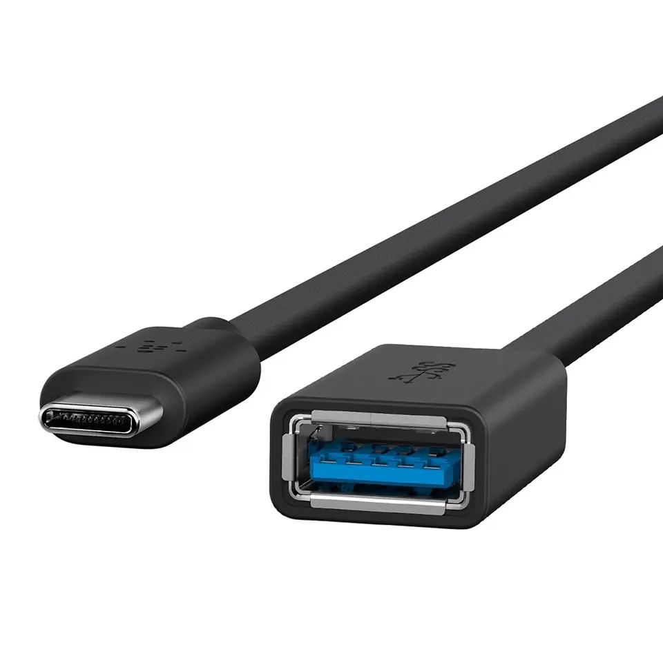 Adapter USB-C do USB-A 14cm black at Wasserman.eu