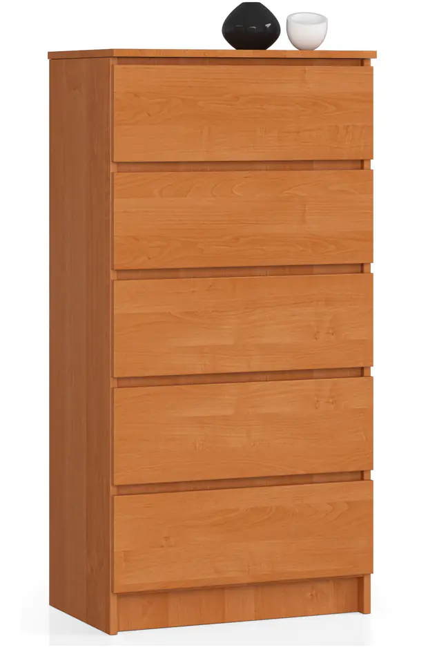 ⁨CHEST OF DRAWERS K 60 cm 5 ALDER DRAWERS⁩ at Wasserman.eu