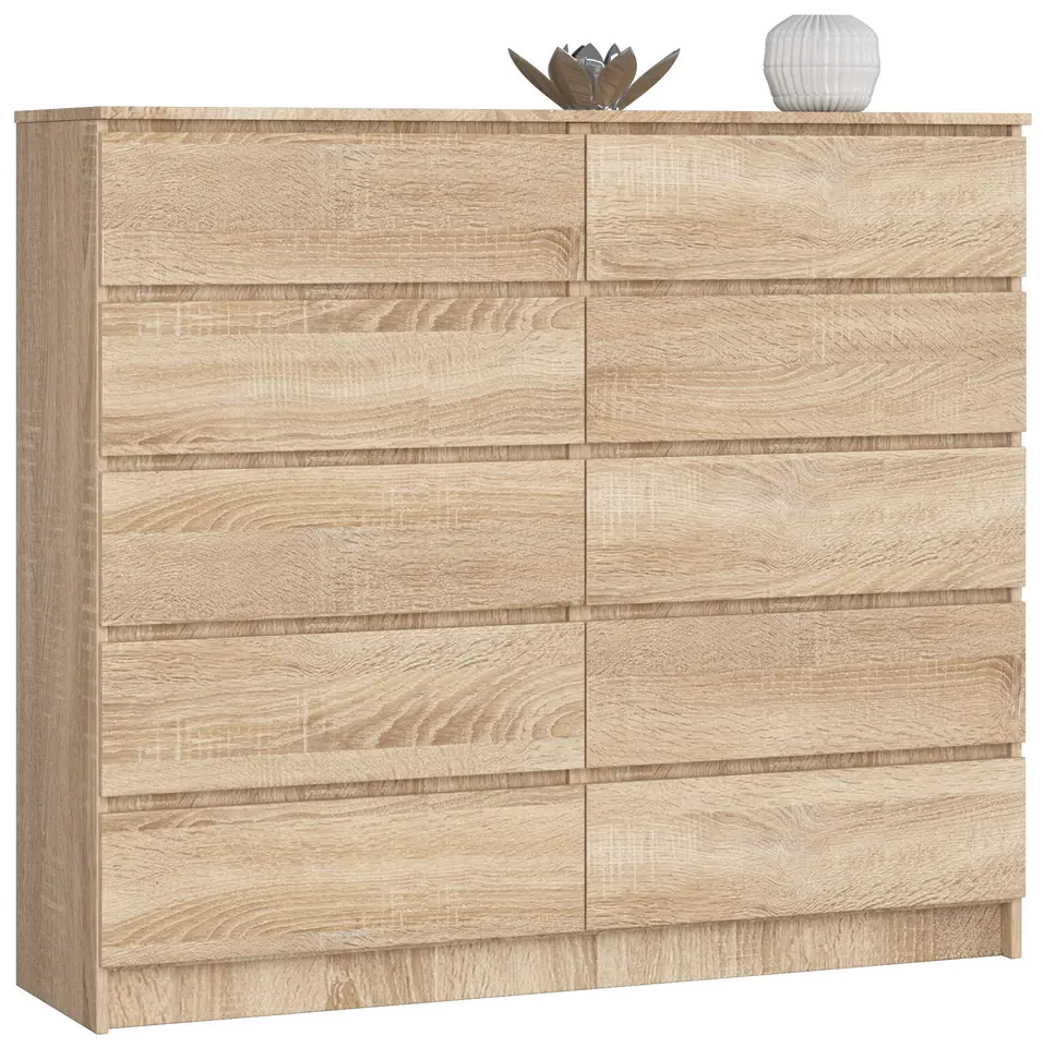 KOMODA K140 10SZ CLP PK DĄB SONOMA w sklepie Wasserman.eu