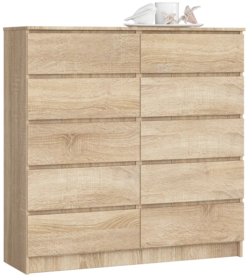 KOMODA K120 10SZ CLP PK DĄB SONOMA w sklepie Wasserman.eu