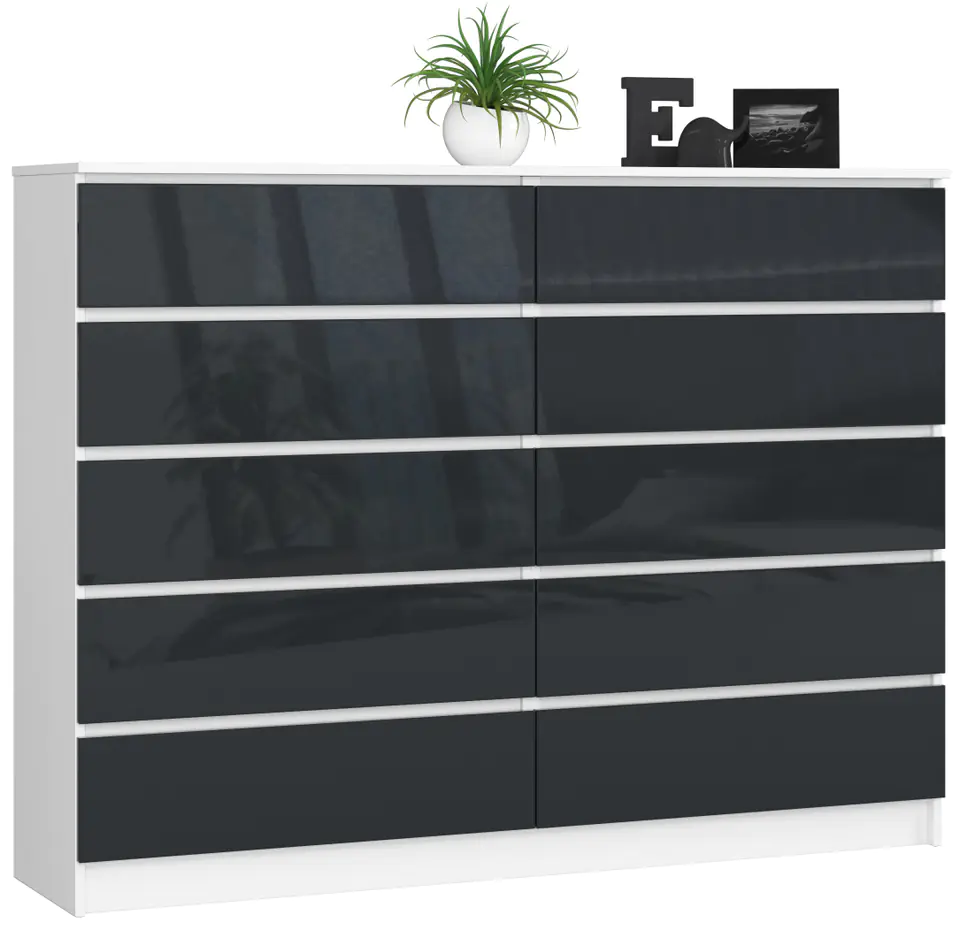 KOMODA K160 10SZ CLP PK GRAFIT POŁYSK w sklepie Wasserman.eu