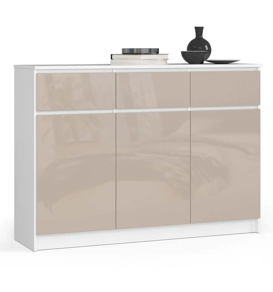 KOMODA K140 3D 3SZ CLP CAPUCCINO POŁYSK w sklepie Wasserman.eu