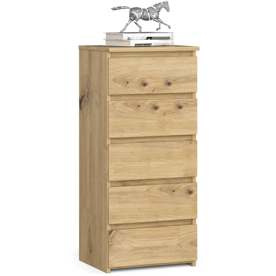 ⁨Chest of drawers CL5 40 cm 5 drawers - Artisan oak⁩ at Wasserman.eu