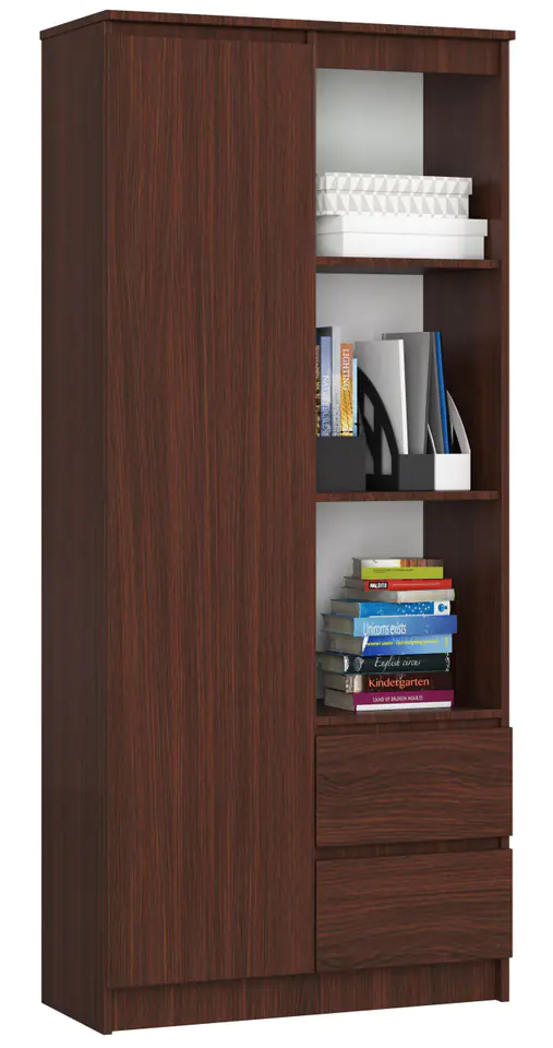 REGAŁ R11 R80 1D 2SZ CLP WENGE w sklepie Wasserman.eu