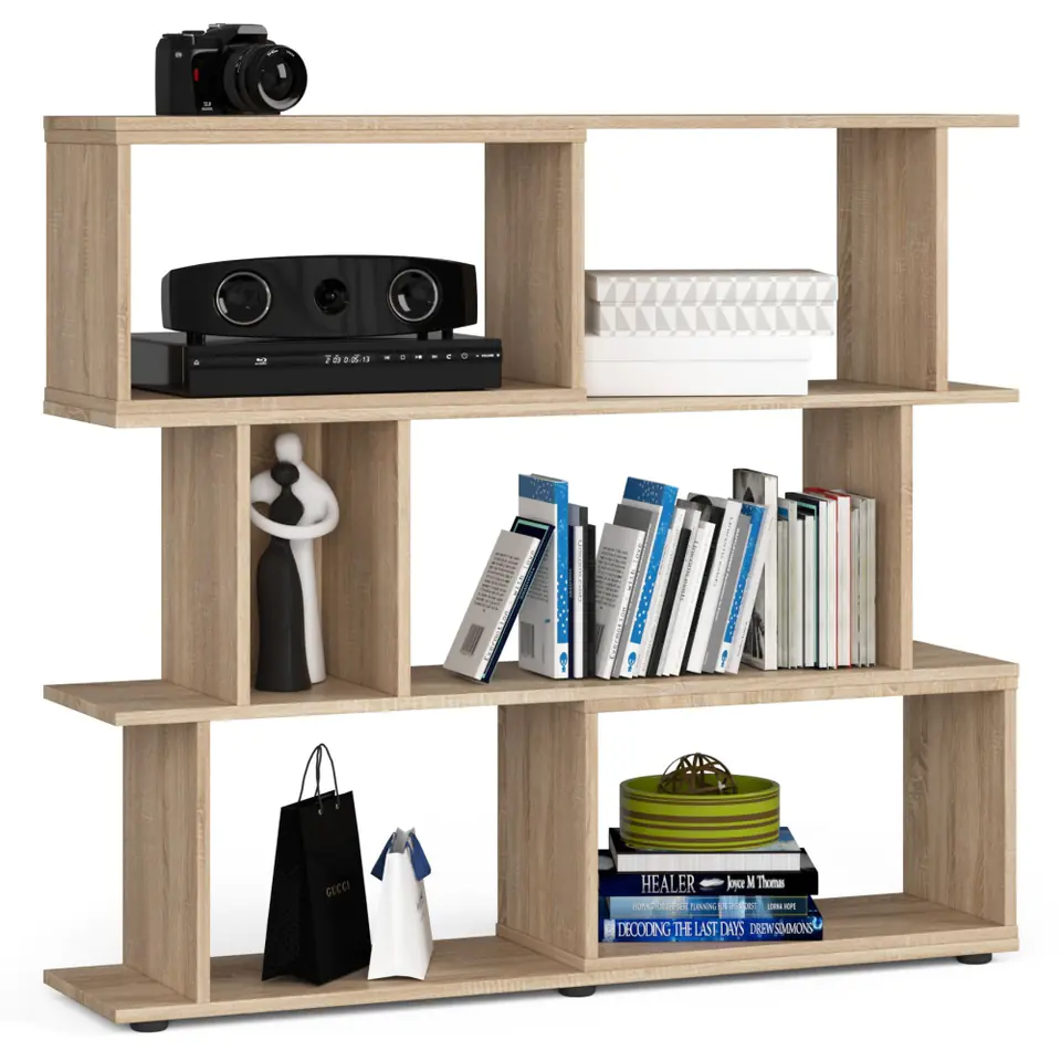 ⁨Shelving unit mini FIX - oak sonoma⁩ at Wasserman.eu