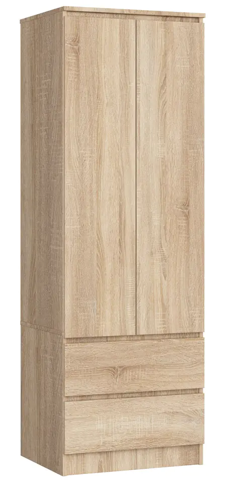 ⁨SZAFA STAR S 60 cm 2 DRZWI 2 SZUFLADY PK SONOMA⁩ w sklepie Wasserman.eu