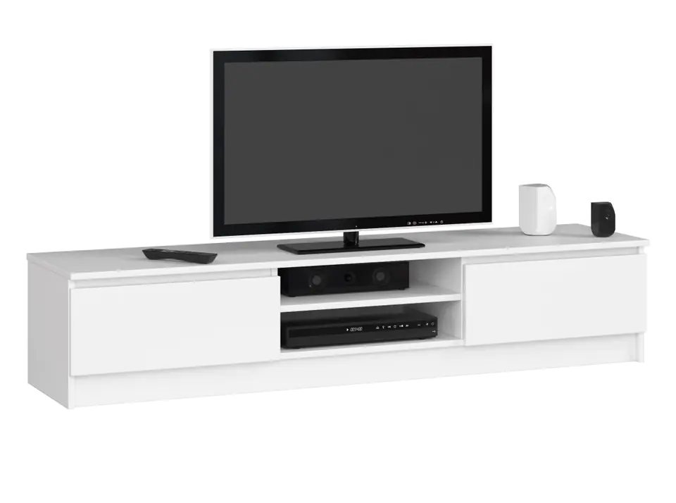 ⁨RTV CABINET 160 cm 2D 1P WHITE⁩ at Wasserman.eu