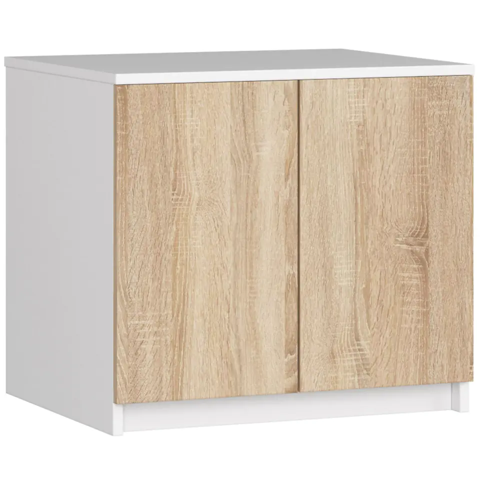 ⁨Wardrobe extension 60 cm - white-oak sonoma - 2 doors⁩ at Wasserman.eu