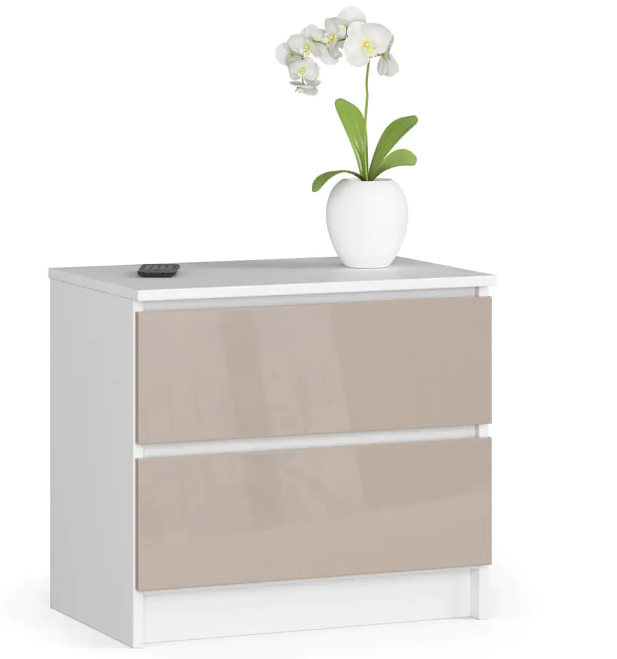 KOMODA K60 2SZ CLP CAPPUCCINO POŁYSK w sklepie Wasserman.eu