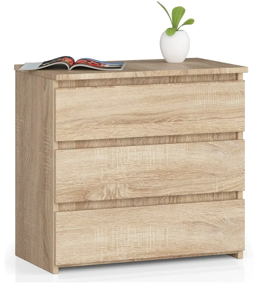 ⁨KOMODA CL3 3SZ CLP DĄB SONOMA⁩ w sklepie Wasserman.eu