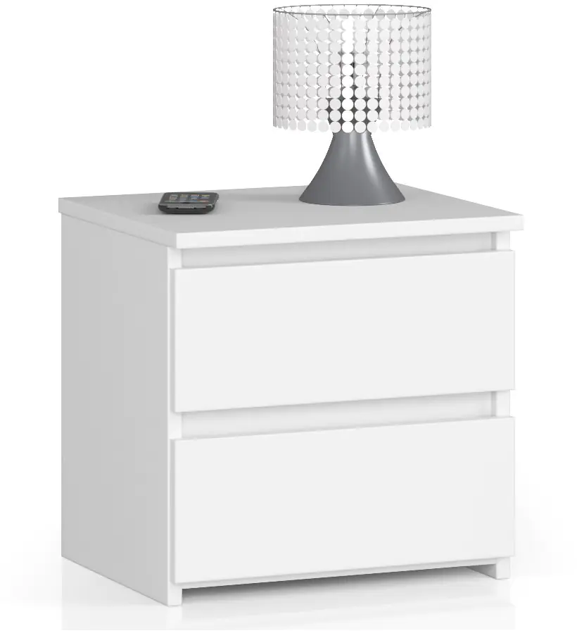 ⁨BEDSIDE TABLE CL2 40 cm WHITE⁩ at Wasserman.eu