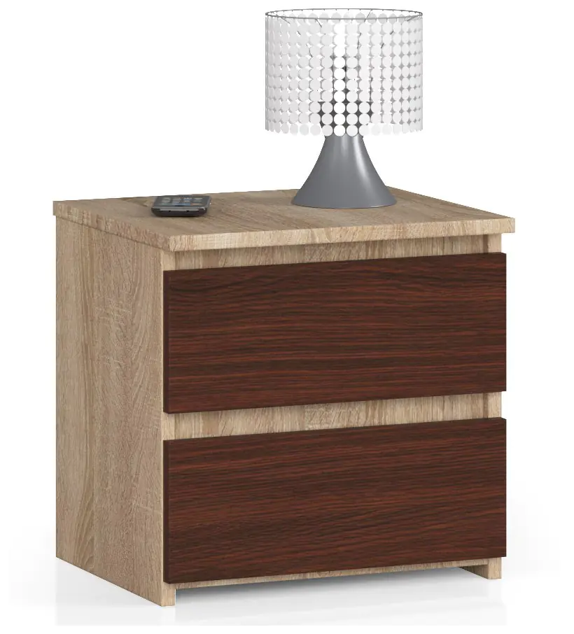 KOMODA CL2 2SZ CLP DĄB SONOMA / VENGE w sklepie Wasserman.eu