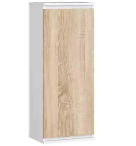 ⁨Display cabinet - Wall cabinet W 40 cm CLP White / Sonoma Oak⁩ at Wasserman.eu
