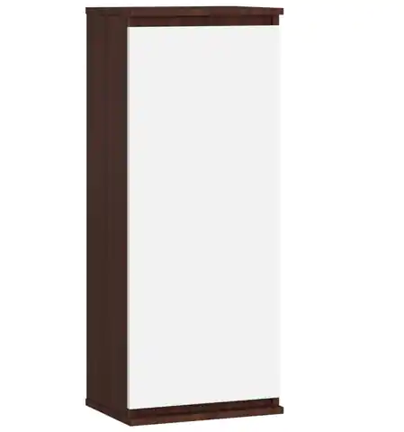 ⁨Display cabinet - Wall cabinet W 40 cm CLP Wenge / White⁩ at Wasserman.eu