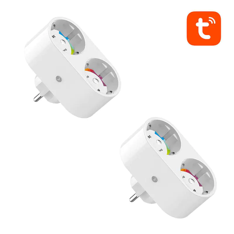 ⁨Gosund SP211 Dual Smart WiFi Socket, 2pcs 3500W (two-pack) Tuya⁩ at Wasserman.eu