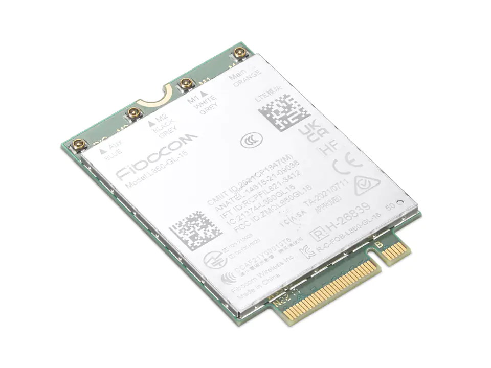 ⁨Lenovo ThinkPad Fibocom L860-GL-16 CAT16 4G LTE WWAN Module for ThinkPad X1 Carbn Gen10.⁩ w sklepie Wasserman.eu