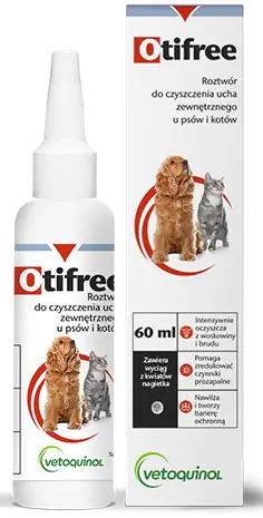⁨Vetoquinol Otifree 60ml⁩ w sklepie Wasserman.eu