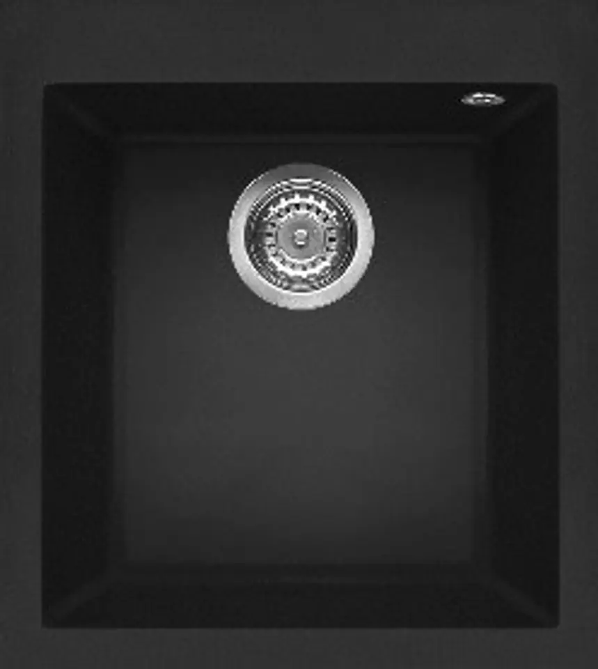 Sink inset FORSQUARE 34.40 TG black at Wasserman.eu