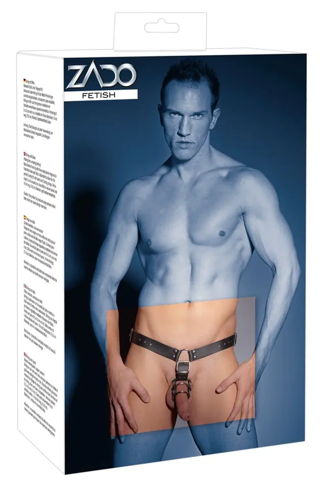 ⁨Męskie Stringi Harness z dildo  L/XL⁩ w sklepie Wasserman.eu
