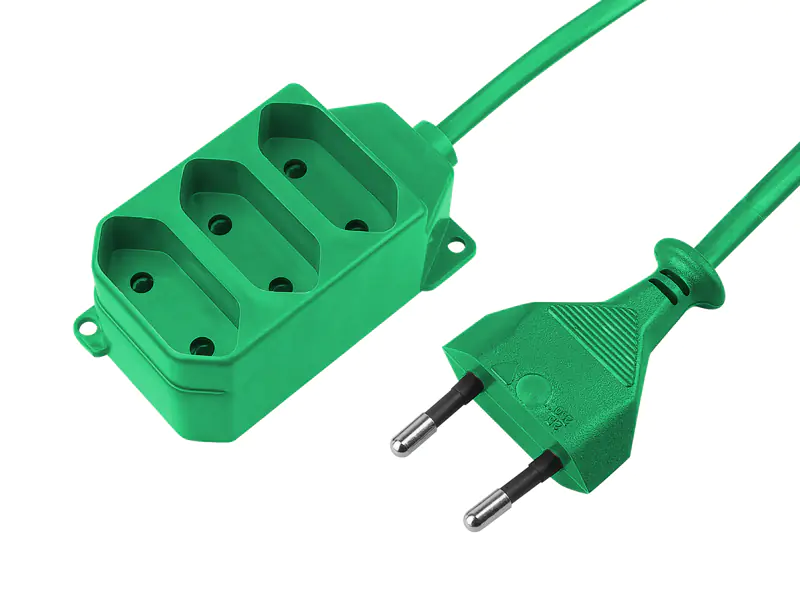 ⁨PS Extension cable PS-362 3m 3Gn, green, Christmas tree. (1LM)⁩ at Wasserman.eu