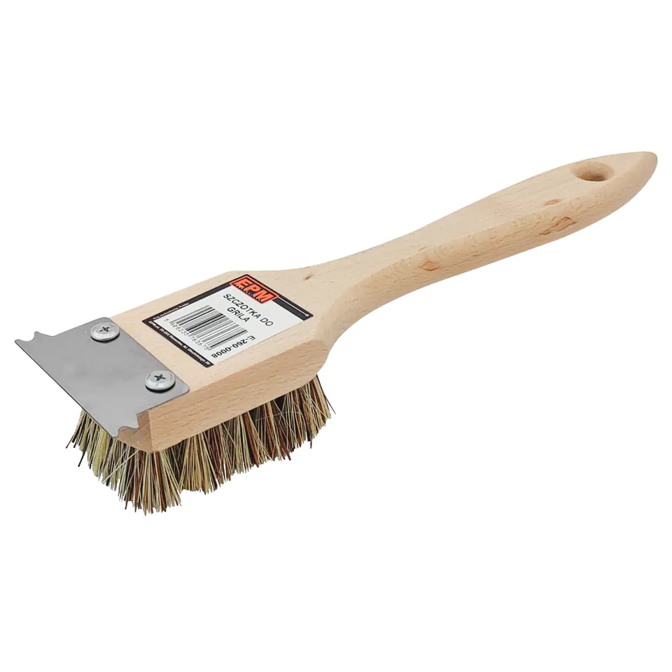 ⁨GRILL BRUSH WITH SCRAPER⁩ at Wasserman.eu