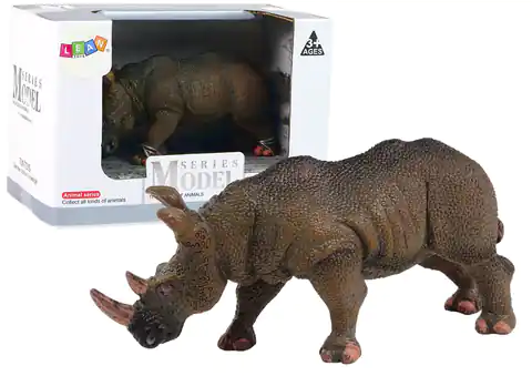 ⁨Duża Figurka Kolekcjonerska Nosorożec Zwierzęta Świata⁩ w sklepie Wasserman.eu