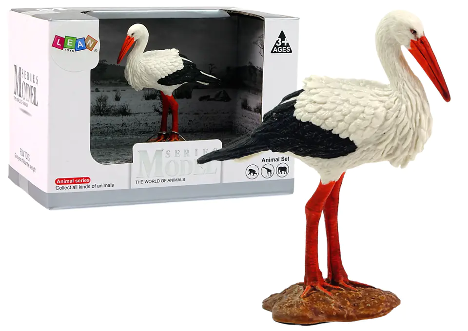 ⁨Collectible Figurine Stork White Figurine Bird⁩ at Wasserman.eu