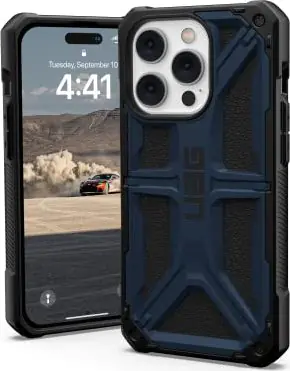 ⁨UAG Monarch - protective case for iPhone 14 Pro (mallard)⁩ at Wasserman.eu