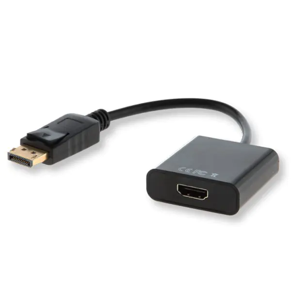 ⁨Adapter SAVIO CL-55B DisplayPort - HDMI⁩ w sklepie Wasserman.eu