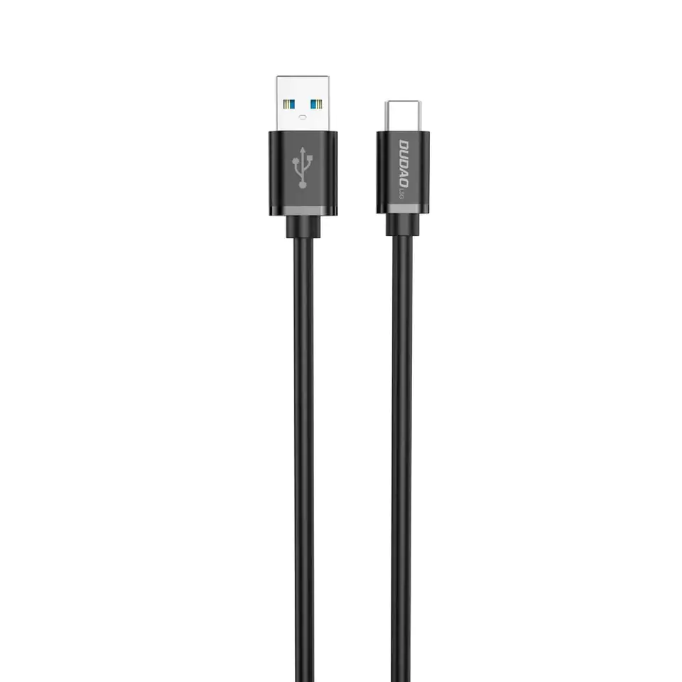 ⁨Dudao kabel przewód USB - USB Typ C Super Fast Charge 1 m czarny (L5G-Black)⁩ w sklepie Wasserman.eu