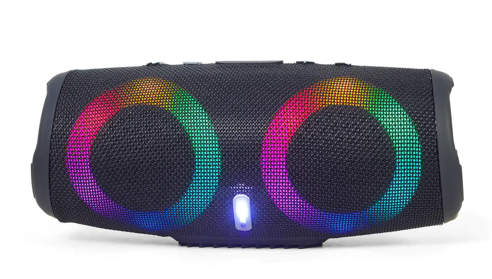 ⁨Głośnik przenośny Bluetooth Gembird SPK-BT-LED-02⁩ w sklepie Wasserman.eu