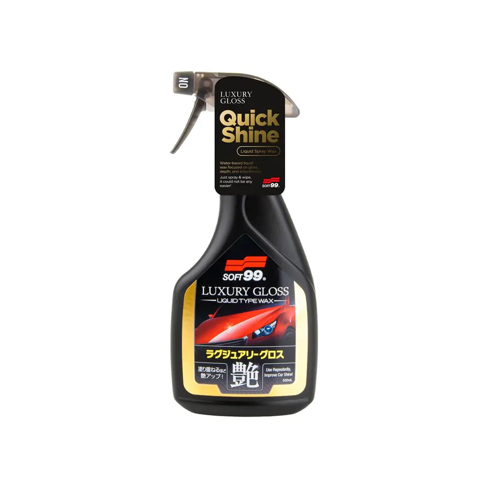 ⁨Soft99 Luxury Gloss quick detailer- wax spray 500ml⁩ at Wasserman.eu