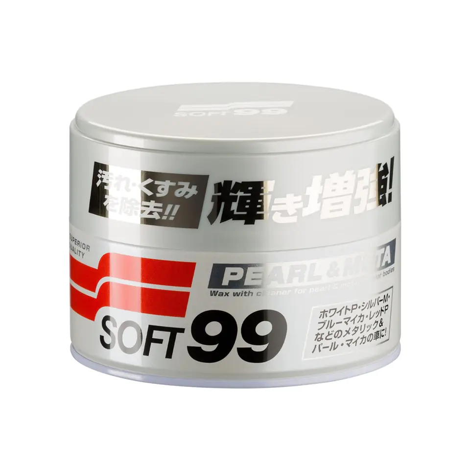 ⁨Soft99 Pearl & Metallic Soft - wax for light paintwork 320g⁩ at Wasserman.eu