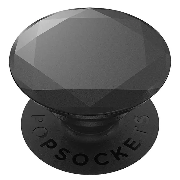 ⁨Popsockets 2 Metallic Diamond Black 800504 Phone Holder & Stand - Premium⁩ at Wasserman.eu