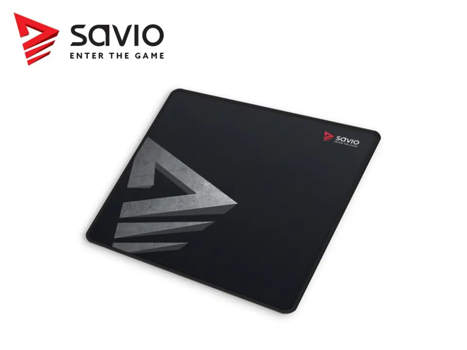 ⁨Mouse pad, gaming Savio Precision Control S 250x250x2mm, sewn⁩ at Wasserman.eu