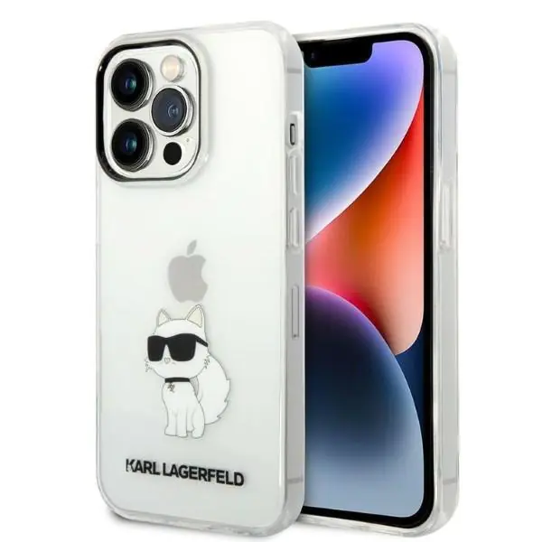 ⁨Karl Lagerfeld KLHCP14XHNCHTCT iPhone 14 Pro Max 6,7" transparent hardcase Ikonik Choupette⁩ at Wasserman.eu