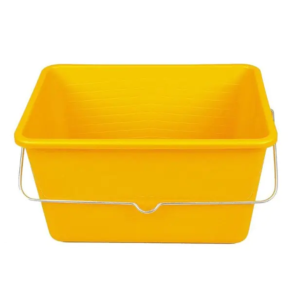 ⁨PLASTIC PAINT BUCKET YELLOW 12L⁩ at Wasserman.eu