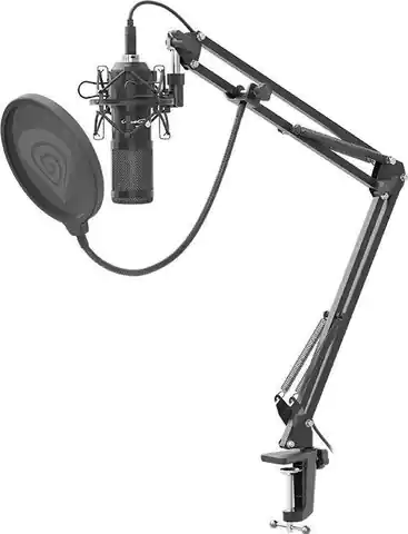 ⁨Microphone Genesis Radium 400 studio⁩ at Wasserman.eu
