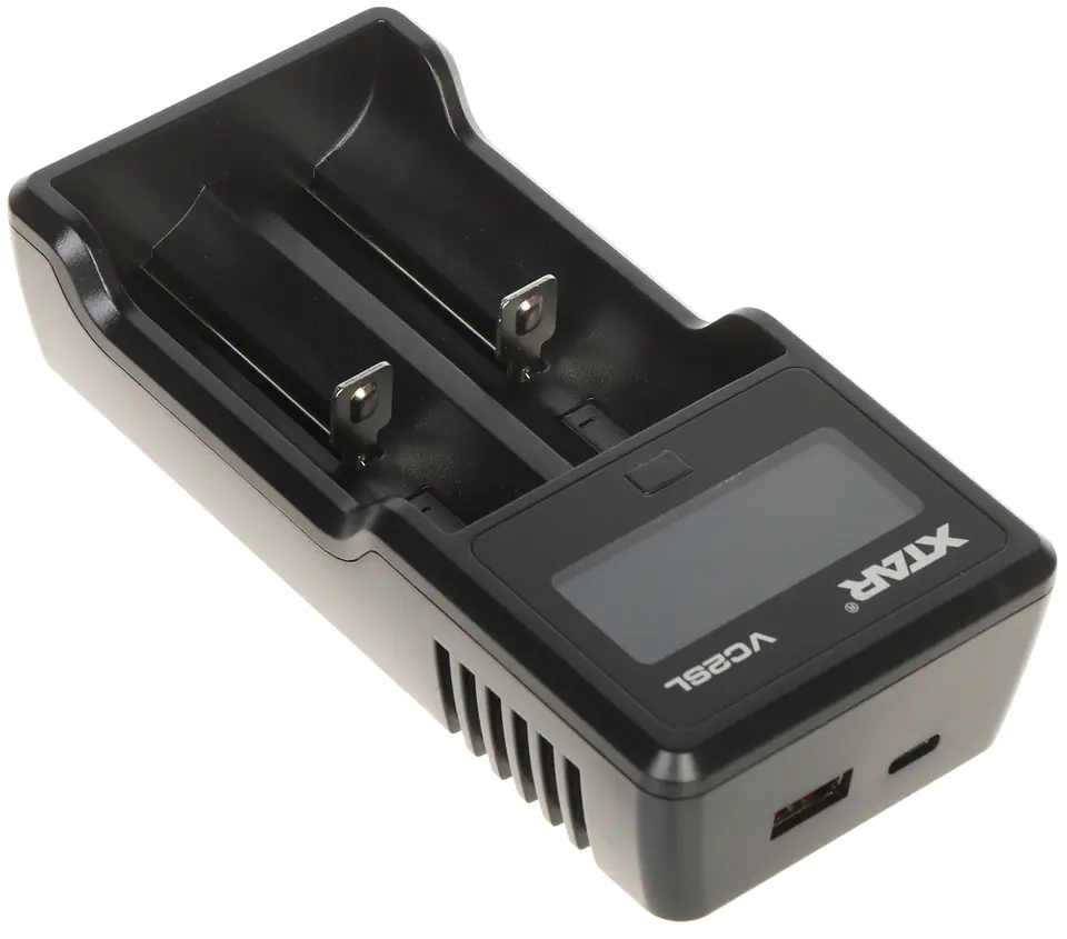 ⁨XTAR VC2SL Battery charger Li-ion / Ni-MH / Ni-CD 18650⁩ at Wasserman.eu