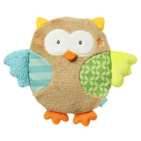 ⁨Hot water bottle from cherry seeds owl, from the collection: sleeping forest⁩ at Wasserman.eu