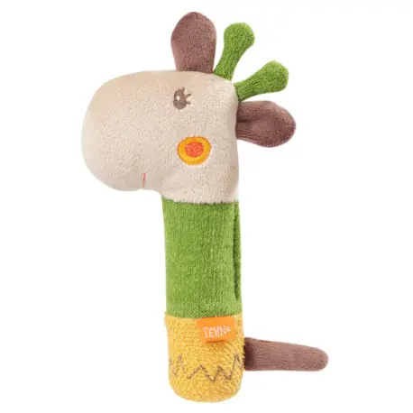 ⁨Handle toy with pipe and rattle, giraffe lotta, with⁩ at Wasserman.eu