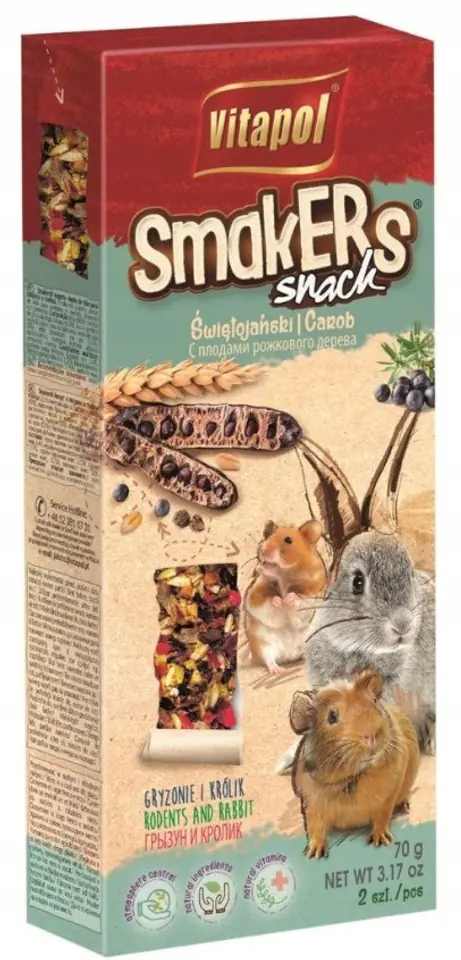 ⁨VITAPOL SMAKERS DLA GRYZONI-ŚWIĘTOJAŃSKI [ZVP-1109] 90g⁩ w sklepie Wasserman.eu