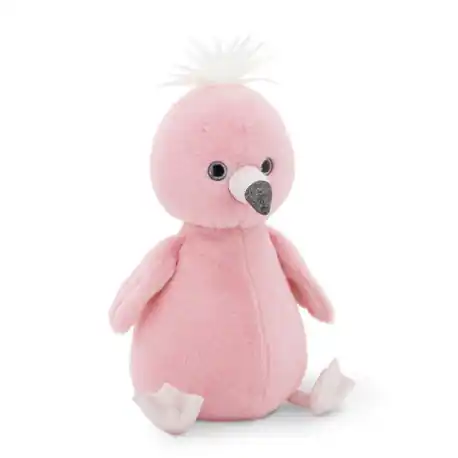 ⁨Cuddly flamingo pink fluffy – 22cm⁩ at Wasserman.eu