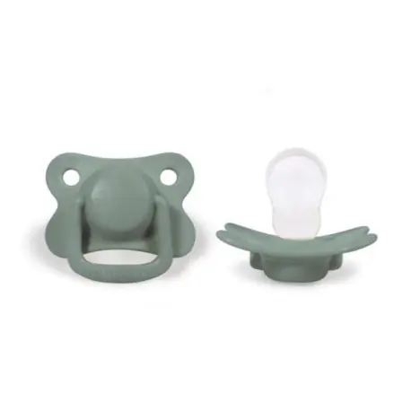 ⁨Filibabba pacifier 2 pcs. 6M+ Moss Green⁩ at Wasserman.eu