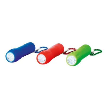 ⁨Led flashlight with carabiner⁩ at Wasserman.eu