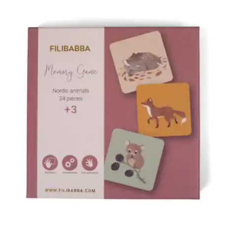 ⁨Filibabba gra memory nordic animals⁩ w sklepie Wasserman.eu