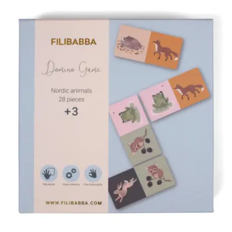 ⁨Filibabba game dominoes nordic animals⁩ at Wasserman.eu