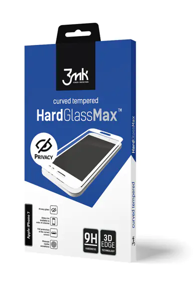 ⁨Szkło Hartowane 5D IPHONE 12 PRO MAX 3MK Hard Glass Max Privacy⁩ w sklepie Wasserman.eu