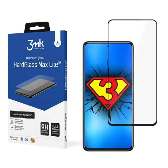 ⁨Szkło Hartowane 5D XIAOMI POCO X3 PRO 3mk Hard Glass Max Lite⁩ w sklepie Wasserman.eu